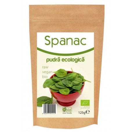 Spanac pudra eco-bio 125g - Obio