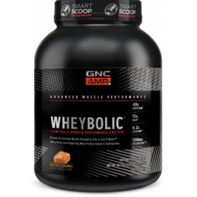 Proteina Din Zer Cu Aroma De Caramel Sarat, Amp Wheybolic 1312.5g - GNC