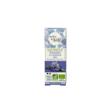 Ulei esențial de rozmarin, Cineol, eco-bio, 10 ml, Born to Be