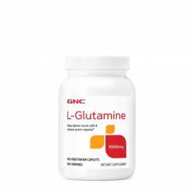 L- Glutamina 1000 Mg, 100 Capsule - GNC
