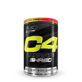 Ultimate Shred Pre-workout, Formula Avansata Pentru Definire Cu Aroma De Limonada Cu Cirese,  402 G, Cellucor C4, GNC