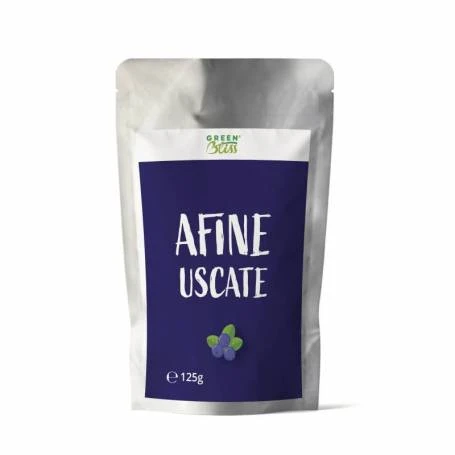Afine uscate, 125 g, Green Bliss