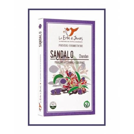 Pudra de lemn de santal, 100g - Le Erbe de Janas