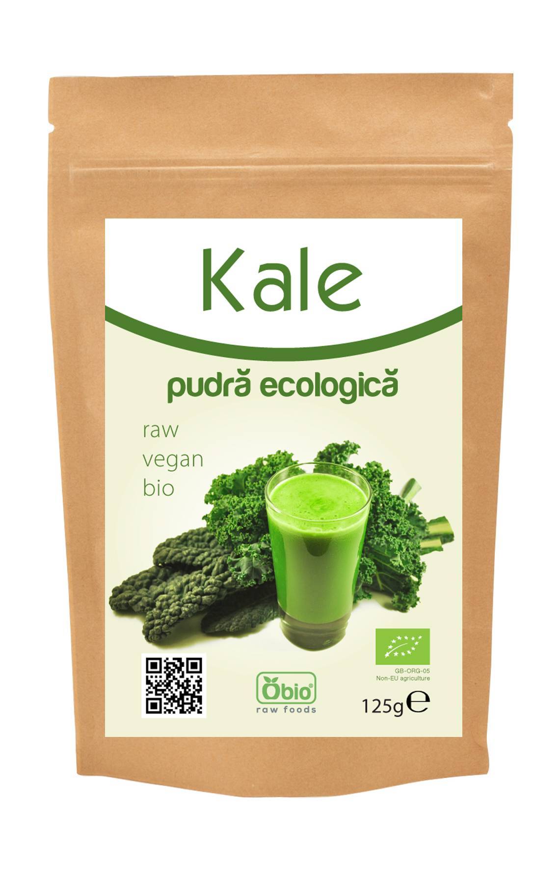 Kale pudra eco-bio 125g - obio