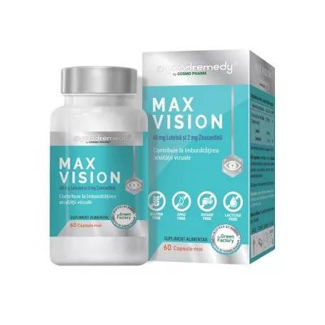Max Vision Good Remedy, sustine vederea, 60cps - Cosmopharm