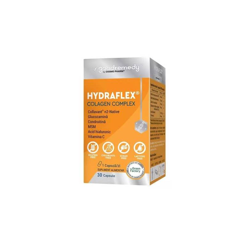 Hydraflex Colagen Complex, sustine sanatatea articulatilor, 30cps -