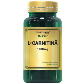 L-CARNITINA 1000MG, 30 Comprimate - COSMO PHARM