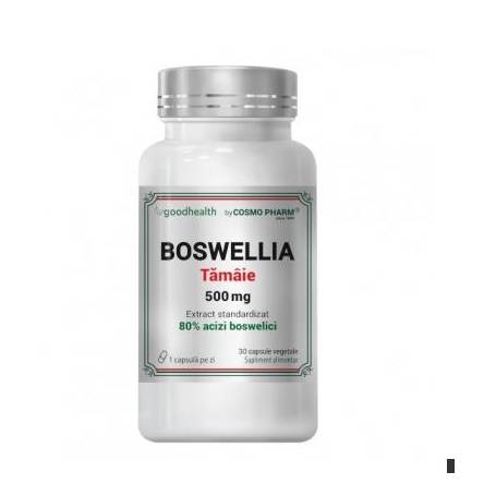 BOSWELLIA TAMAIE, 500 mg, Sustine functia mentala, 30cps -  COSMO PHARM