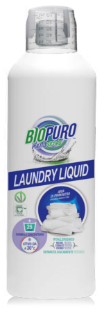 Detergent Hipoalergen Pentru Rufe Albe Si Colorate Eco-bio 1l - Biopuro
