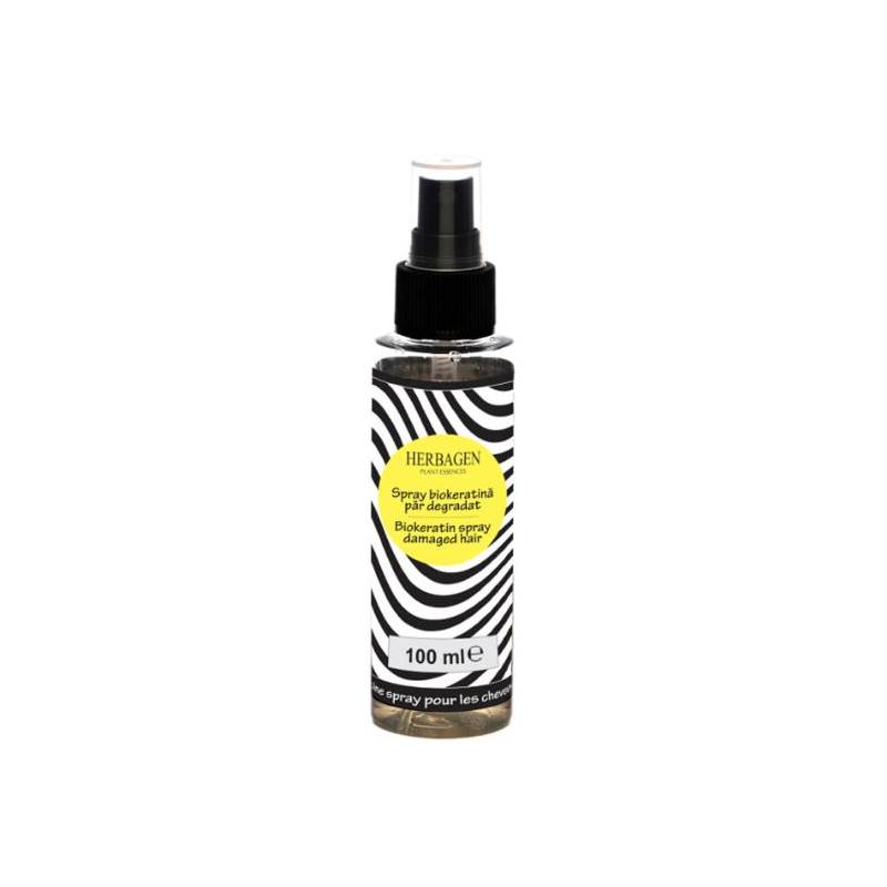 SPRAY BIOKERATINA PENTRU PAR DEGRADAT 100ml - HERBAGEN