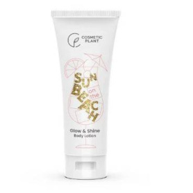 Lotiune de corp cu sclipici Sun on the beach glow & Shine Body, 200ml - Cosmetic Plant