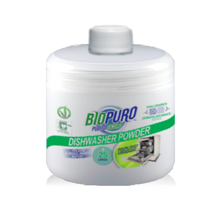 Detergent hipoalergen praf eco-bio pentru masina de spalat vase 500g - Biopuro