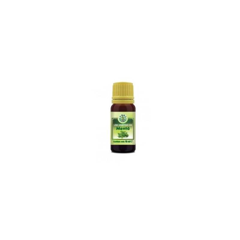 Ulei Esential De Menta, mentha Piperita, uz Extern, 10ml - HERBAVIT