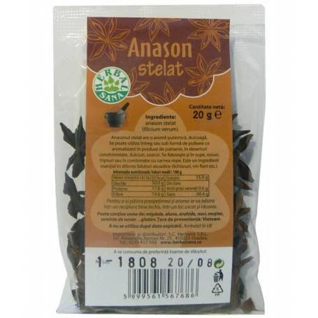 Anason stelat, 20 g, HERBAVIT