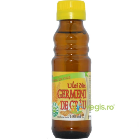 Ulei din Germeni de Grau, Presat la Rece, 100ml - HERBAVIT
