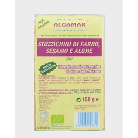 Aperitiv din spelta cu alge si susan eco-bio 150g - Algamar
