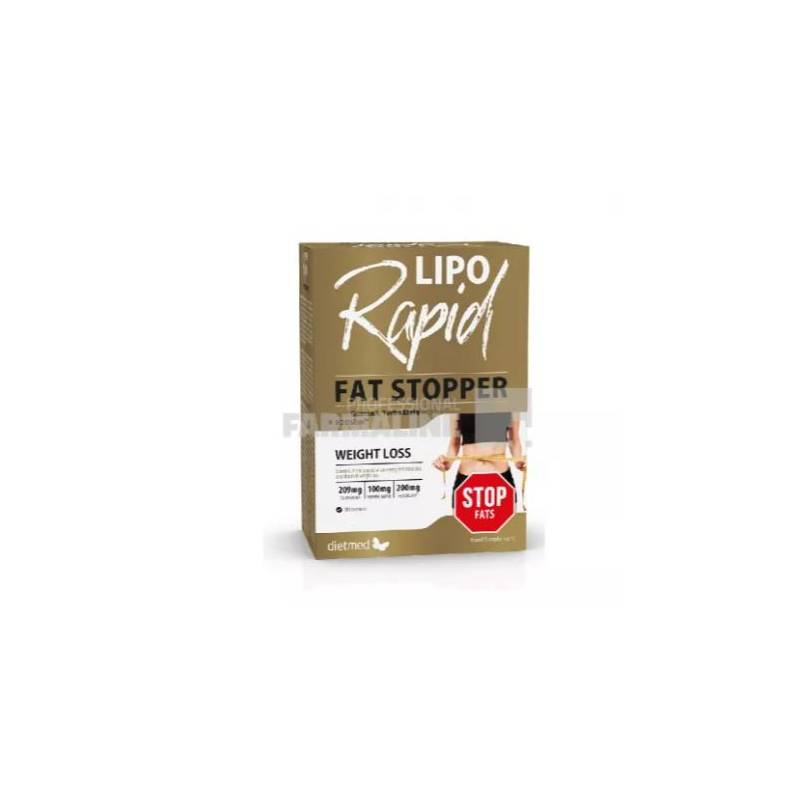 Liporapid fat stopper - stop grasime, 30 tablete, Dietmed - Type