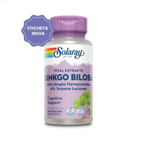 Ginkgo Biloba 60mg 60tb - Jarrow Formulas - Secom
