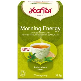 Ceai bio Morning Energy, 17 pliculete, a 2,1g, 35,7g - Yogi Tea