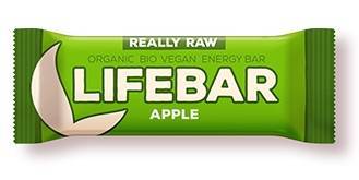 Baton cu mere raw eco-bio 47g - lifebar