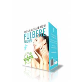 Argila albastra de Raciu - pulbere 500g - ARGILA ALBASTRA - ROMCOS