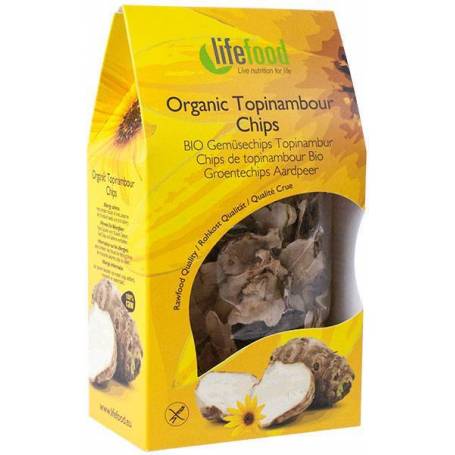 Chips din topinambur raw eco-bio 30g - Lifefood