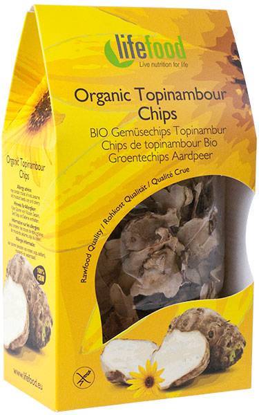 Chips din topinambur raw eco-bio 30g - lifefood