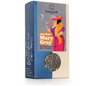 Ceai negru cu portocale rosii, Mary Grey, 90g - Sonnentor