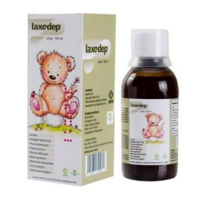 Laxodep sirop, combaterea si reglarea tranzitului intestinal copii, 150 ml, Dr Phyto