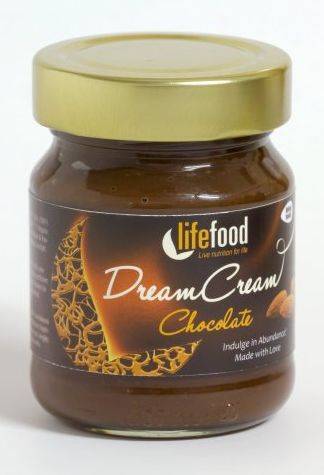 Crema raw dream cream cu ciocolata eco-bio 150g - lifefood