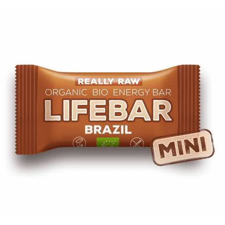 Baton cu nuci braziliene raw eco-bio 25g - Lifebar