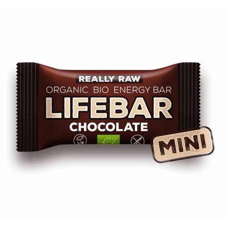 Baton cu ciocolata raw eco-bio 25g - Lifebar