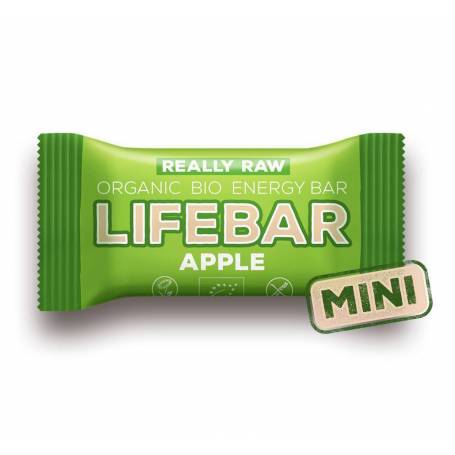 Baton cu mere raw eco-bio 25g - Lifebar
