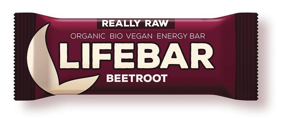 Baton cu sfecla rosie raw eco-bio 47g - lifebar