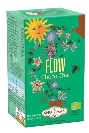 Ceai shotimaa sundial - flow - choco chai eco-bio 16dz - shotimaa