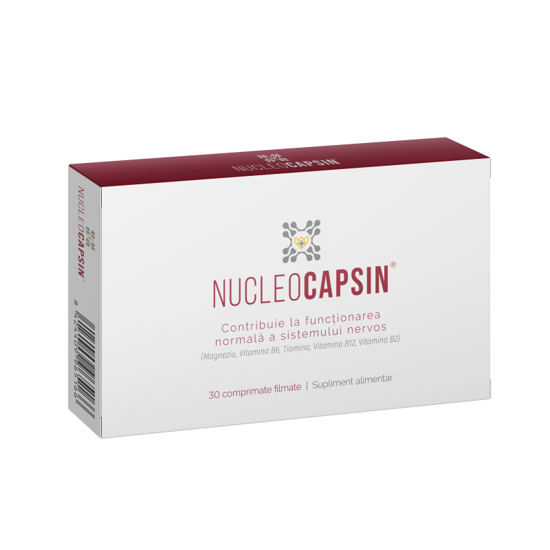 NUCLEOCAPSIN - functionarea creierului si sistemului nervos, 30 CPR