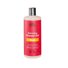 Gel de dus revigorant cu trandafir, 500ml, Urtekram