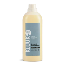 Detergent ecologic universal lichid pentru rufe colorate si albe, 1L, Kluuk