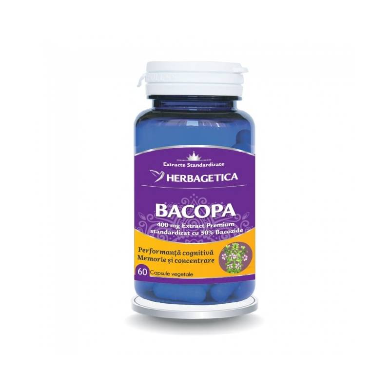 BACOPA MONNIERI, 60 capsule, Herbagetica