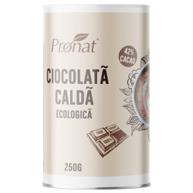 Ciocolata calda fairtrade, eco-bio, 250g Pronat