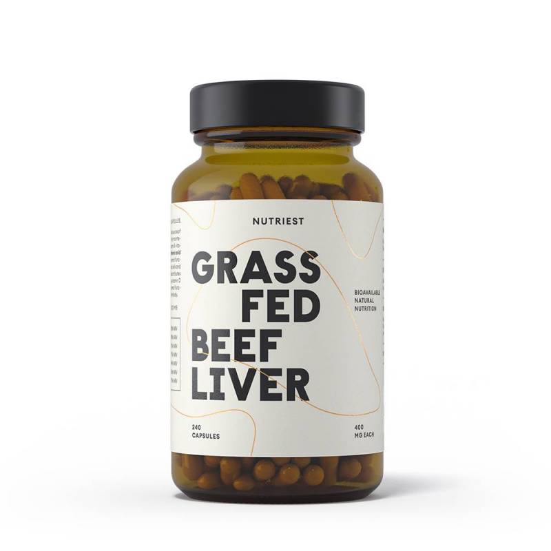 Grass fed Beef LIVER – ficat de vita hranita cu iarba, eco-bio, 240 c