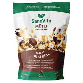 MUSLI CU CIOCOLATA, 400g, SANO VITA