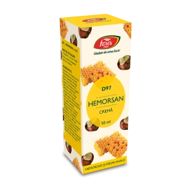 HEMORSAN - crema hemoroizi, D97, crema, 50 ml, Fares