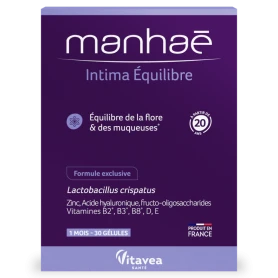 MANHAE INTIMA EQUILIBRE - flora genitala echilibrata, 30 capsule vegetale, VITAVEA