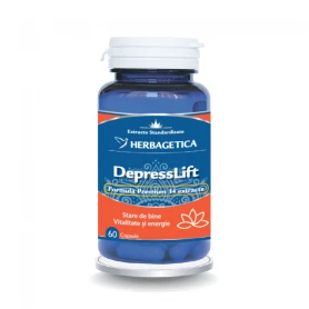 DEPRESSLIFT - buna dispozitie - 60 capsule, Herbagetica