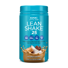 Total Lean Shake 25, Shake Proteic Cu Aroma De Cocos Si Caramel, 917 g, Gnc
