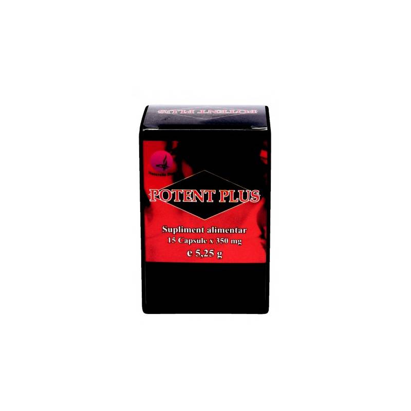 Potent Plus, 15 capsule potenta masculina, NATURALIA DIET