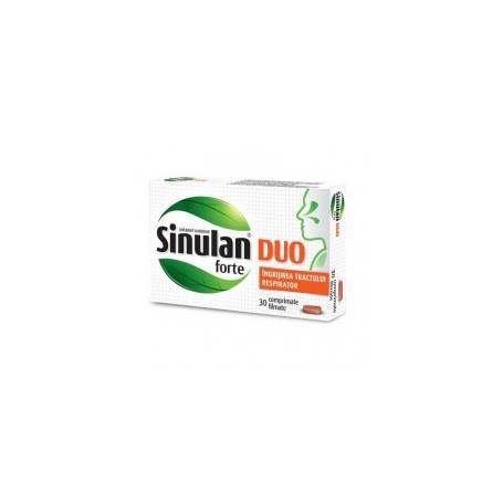 Sinulan DUO Forte - sinusuri sanatoase, 30 comprimate, WALMARK