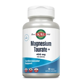Magnesium Taurate Plus 400mg, 90 tablete, KAL - Secom
