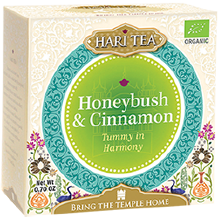 Ceai premium - tummy in harmony - honeybush si scortisoara eco-bio 10dz - hari tea